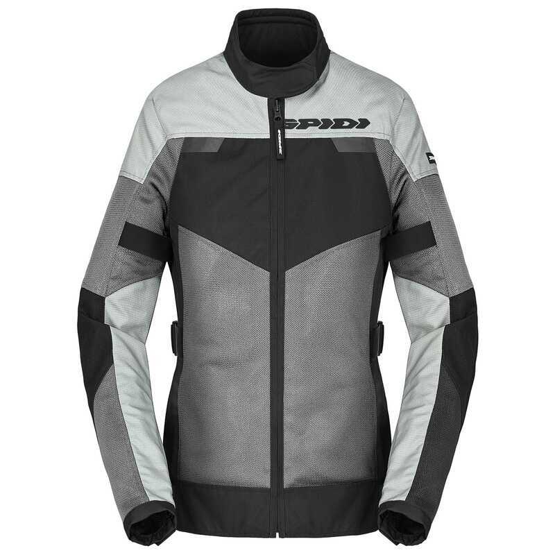 [M02SPD01010472-1S] SPIDI TOUR NET LADY TEX CEKET SİYAH BEYAZ (XS)