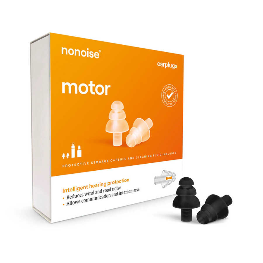 [M04NNS06000070-00] NONOISE MOTOSİKLET KULAK TIKACI SİYAH