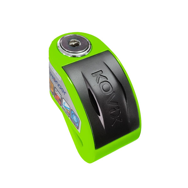 [M05KVX05010679-00] KOVIX KT6/CB-FG ALARMLI DİSK KİLİT YEŞİL