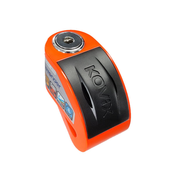 [M05KVX05010878-00] KOVIX KT6/CB-FO ALARMLI DİSK KİLİT TURUNCU