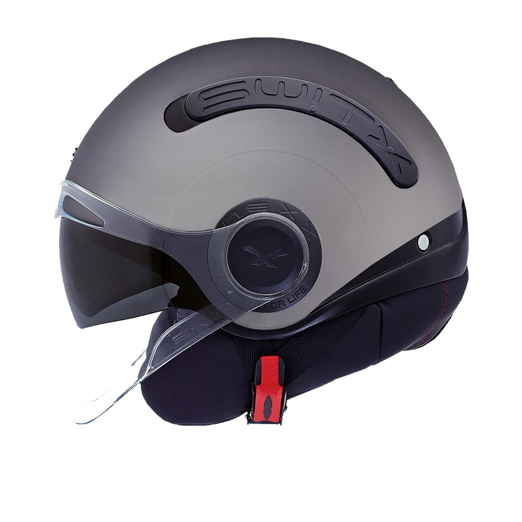 [M1279208-89] NEXX SX.10 MAT TITANIUM KASK (S)