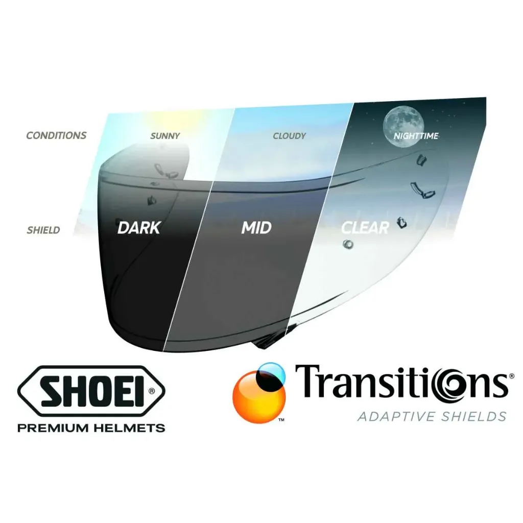 SHOEI CWR-F2PN KASK CAMI PHOTOCHROMIC (NXR 2 - X-SPIRIT PRO)